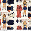 Riley Blake Sew American Vintage Paper Doll CD17344