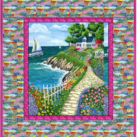 Clothworks Cottage Dreams Quilt Kit