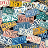 Michael Miller Fabrics 12087 License Plates