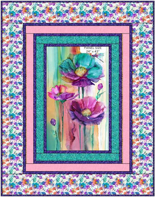 Northcott Fabrics Dragonfly Dance Quilt Kit