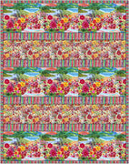 Hoffman Fabric Fiore Quilt Kit