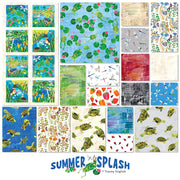 Clothworks FQ0461 Summer Splash Fat Quarters with Panel