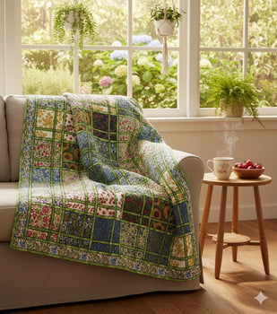 Garden Series Layer Cake Fun Quilt Kit