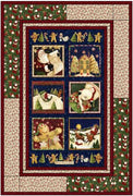 Clothworks Gingerbread Christmas Quilt Kit