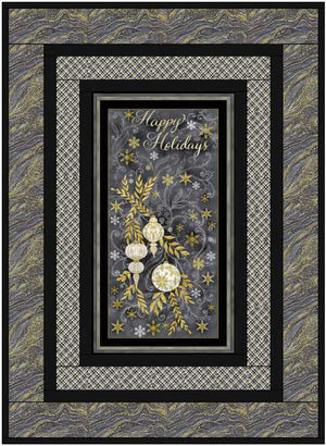 Timeless Treasures Happy Holiday Quilt Kit