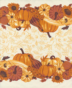 Moda 16" Classic Retro Holiday Harvest Bounty Toweling