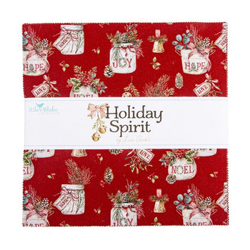 Riley Blake Holiday Spirit Ten Inch Stacker