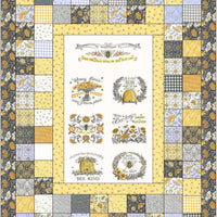 Moda Honey and Lavender Charm Panel Quilt Kit