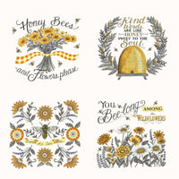 Moda Fabrics Honey and Lavender quilting panel