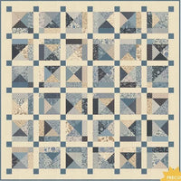 Moda Fabrics Sacre Bleu Trail Mix Quilt kit