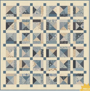 Moda Fabrics Sacre Bleu Trail Mix Quilt kit