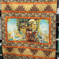 Gathering Owl Quilt - Ready Made