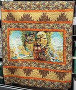 Gathering Owl Quilt - Ready Made