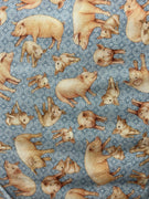 QT Fabrics Greener Pastures 28087 B Pigs