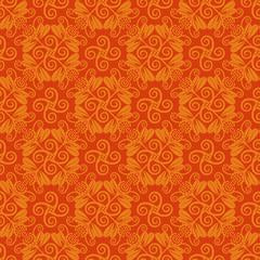 FreeSpirit Jane Sassaman Lattice Orange PWJS155
