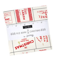 Moda Fabrics Red Barn Christmas Charm Pack by Sweetwater