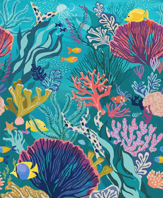 Moda Fabrics Reef Panel 27349 11