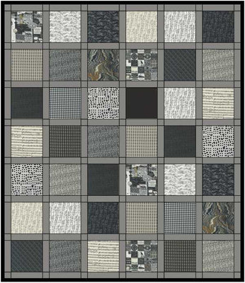 Moda Fabrics Sable Swan Quilt Kit