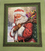 Riley Blake Classic Christmas Jolly Old St Nick Panel Quilt Kit