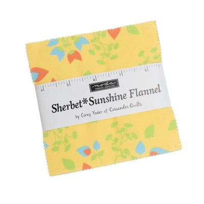 Moda Sherbet  Sunshine Flannel Charms