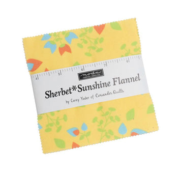 Moda Sherbet  Sunshine Flannel Charms