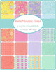 Moda Sherbet  Sunshine Flannel Charms