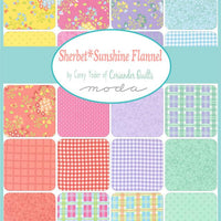 Moda Sherbet  Sunshine Flannel Charms