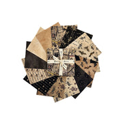 Clothworks SQ0504 Gothic Halloween Five Inch Blocks