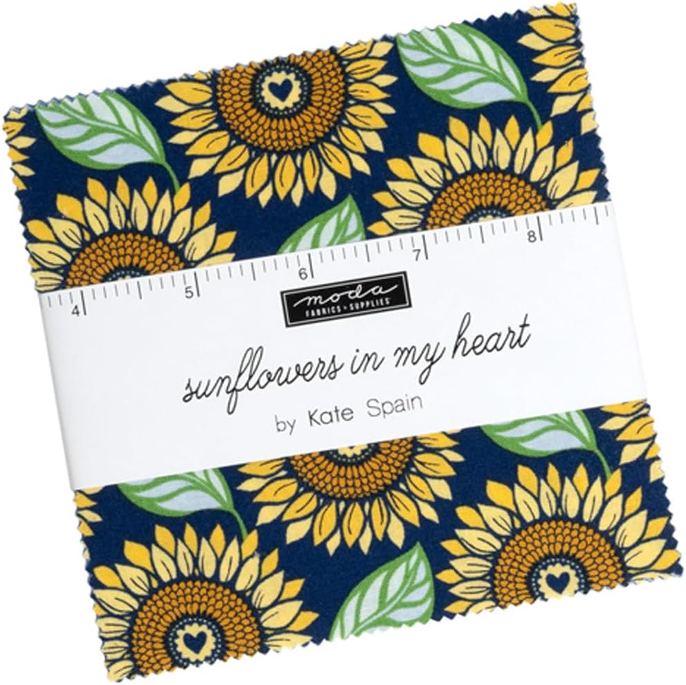 Moda Fabrics Sunflowers in My Heart