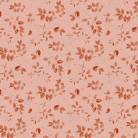 Wilmington Fabric 17814 880 Leaf Toss Peach