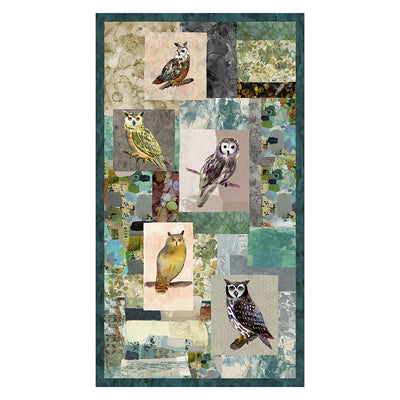 Clothworks Y4072-55 Owl Panel