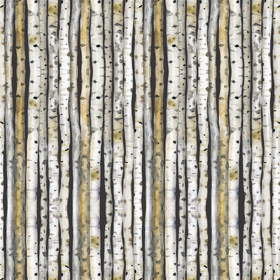 Clothworks Y4076-55 Wild Wonder Birch Trees