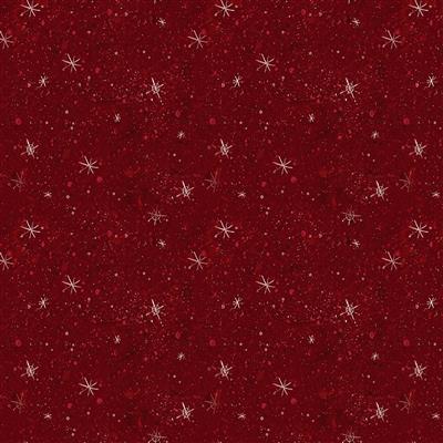 Clothworks Y4125-83 Gingerbread Christmas Stars