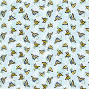 Clothworks Y4135-97 Woodland Swallowtail