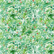 Clothworks Snowman Christmas Y4145-110 Foliage
