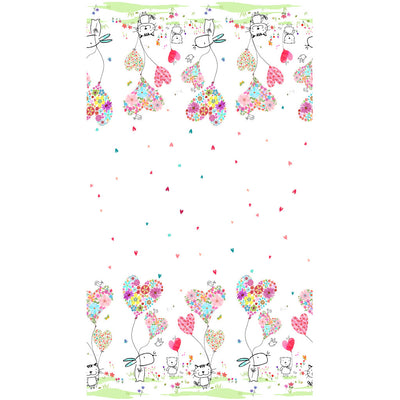 Clothworks Love Is In The Air Y4288-1 Double Border