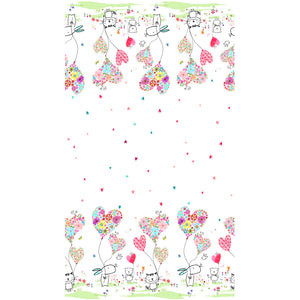 Clothworks Love Is In The Air Y4288-1 Double Border