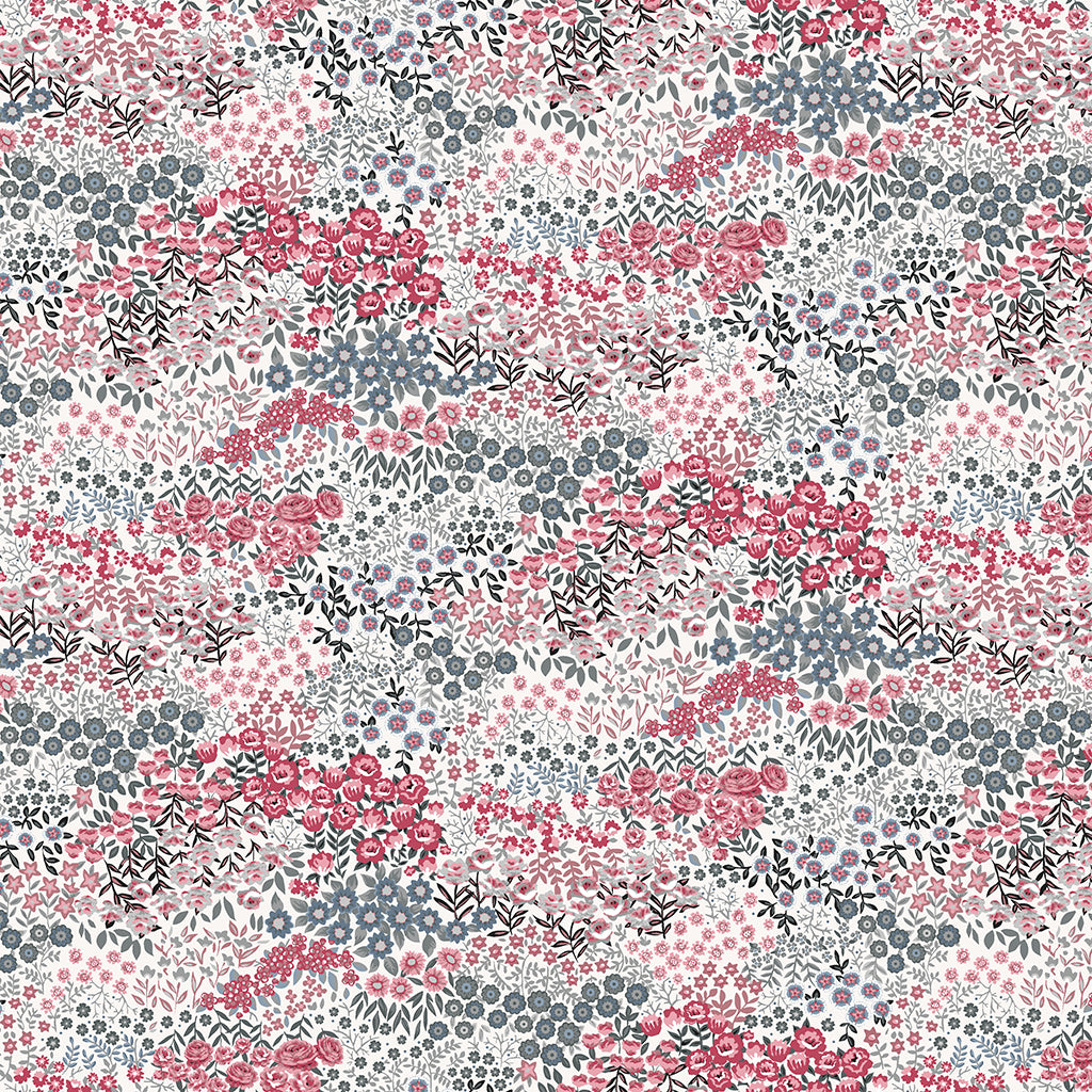 Clothworks Y4309-55 Audrey Flowering Hills