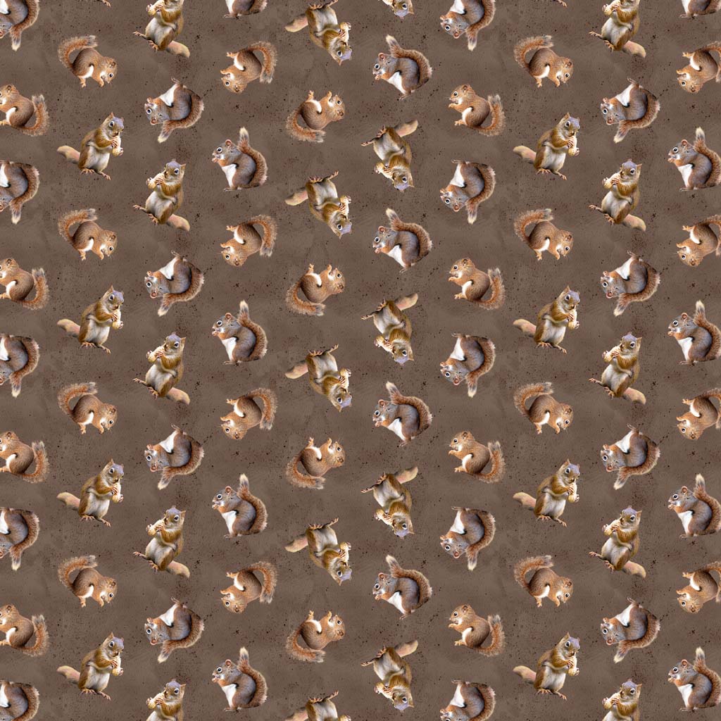 Clothworks The Secret Life of A Squirrel Y4532-13