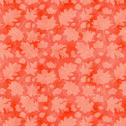 Blank Quilting Corp Golden Days-Coral- Tossed Tonal Leaves
