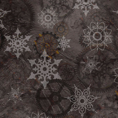 QT Fabrics-28905-K Steampunk Christmas-Gears