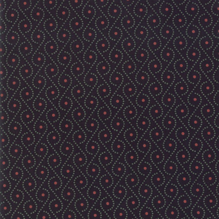 Moda Fabrics Sweet Holly- Black 9636 19