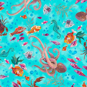 QT Fabrics Ocean Toss Sun & Sea