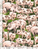 Timeless Treasures Tossed Pigs by Dona Gelsinger