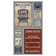 On Lake Time Clothworks Y3712-119 24" Panel