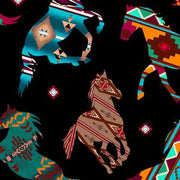 QT Fabrics 29636 J- Southwest Horses