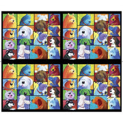 QT Fabrics 29530 X- Dog Talk Panel Patches