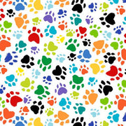 QT Fabrics 29533 Z Cat Chat- Paw Prints