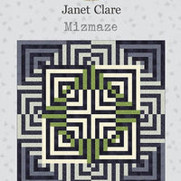 Mizmaze Quilt Kit by Janet Clare featuring Collage