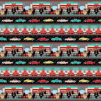 Blank Quilting 2426 Diners and Drive ins Silhouettes